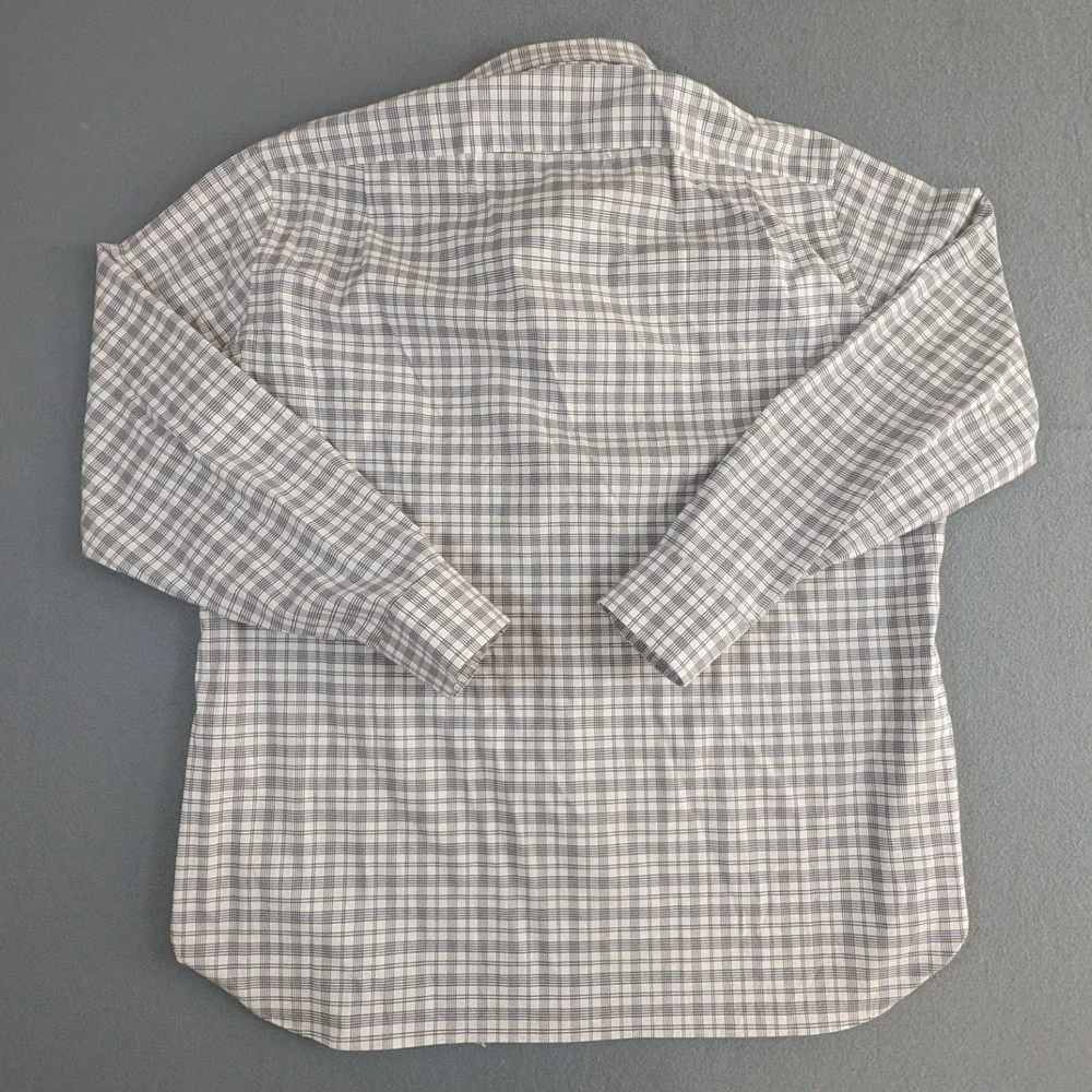 J. Crew Ludlow Classic Fit Dress‎ Shirt Mens 17.5 35 Plaid Button Down